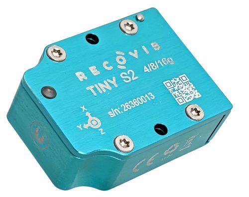 Registrador de datos de choques - Recovib Tiny S2 - Micromega Dynamics - de vibración / con interfaz PC / USB
