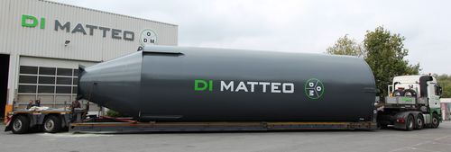 Silo de fondo cónico - ODM - Di Matteo Förderanlagen GmbH + Co. KG - de llenado / para construcciones / para edificio