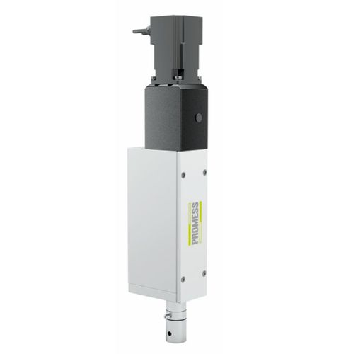 Prensa electromecánica - UFM Precision5 - PROMESS Montage- und Prüfsysteme GmbH - para ensamblaje / vertical / servoaccionada