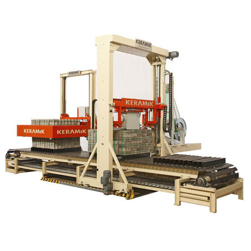 Flejadora con prensa - Keramik Makina Sanayi ve Ticaret A.Ş - automática / de paquetes / para productos terminados