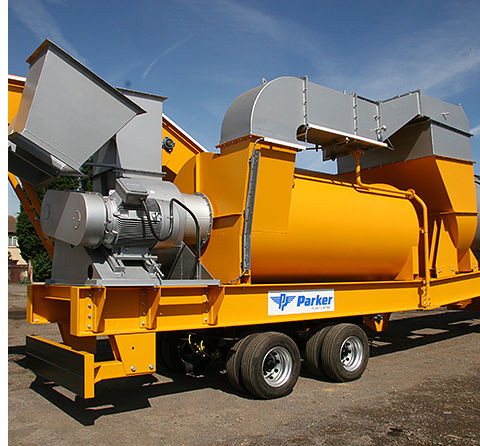 Planta de asfalto móvil - DrumStar - Parker Plant Ltd - continua / en frío