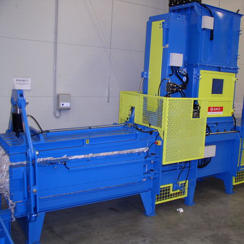 Prensa de balas para cartón - Low Production Volume Baler series - ANIS TREND d.o.o. - para papel / para plástico / para metales