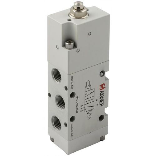 Distribuidor neumático de cajón - 01VV series - AIGNEP - con control mecánico / de 3/2 vías / de 5/2 vías