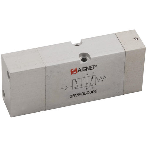 Distribuidor neumático de cajón - 05VP series - AIGNEP - accionado neumáticamente / de 5/2 vías / de 5/3 vías