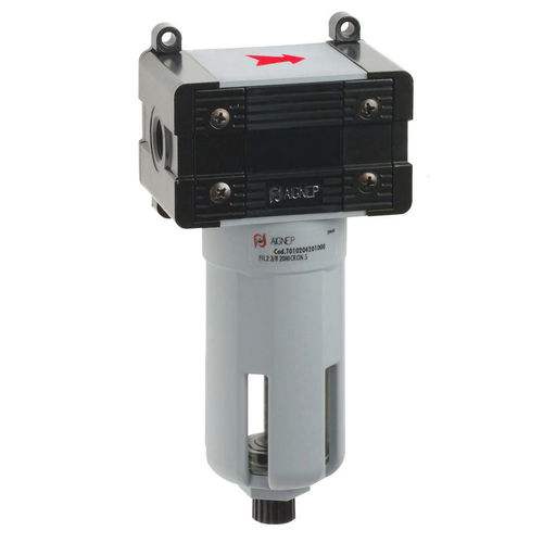 Cárter de filtro de cartucho - T015 series - AIGNEP - para aire comprimido / de material plástico