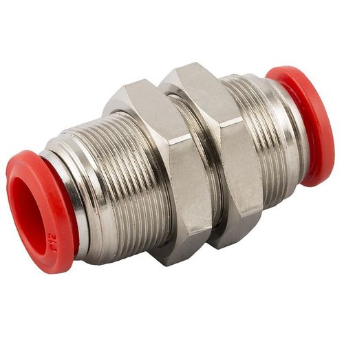 Racor pasamuros - 50050 series - AIGNEP - para aire comprimido / para vacío / push-in