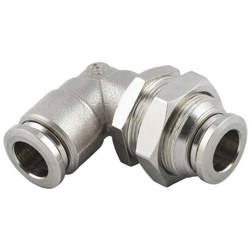 Racor pasamuros - 40060V series - AIGNEP - hidráulico / para aire comprimido / para vacío
