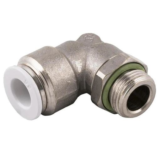 Racor para vacío - 70116 - AIGNEP - push-to-lock / roscado / codo de 90º