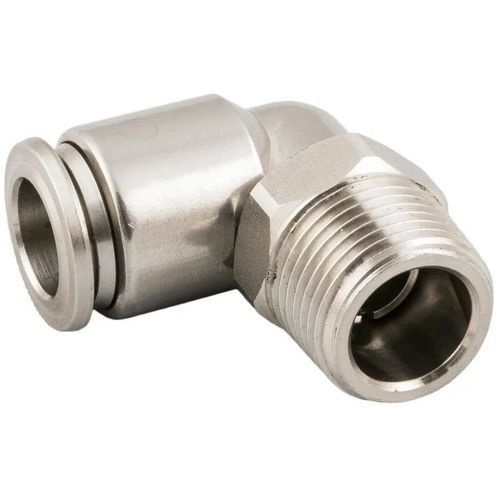 Racor para vacío - 60110X - AIGNEP - para productos químicos / push-in / codo de 90º