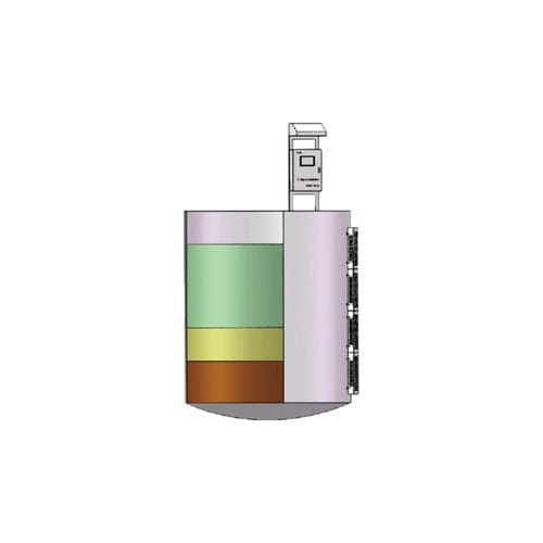 Sensor de nivel por ultrasonidos - RETTAR - para fango / analógico / para estanque