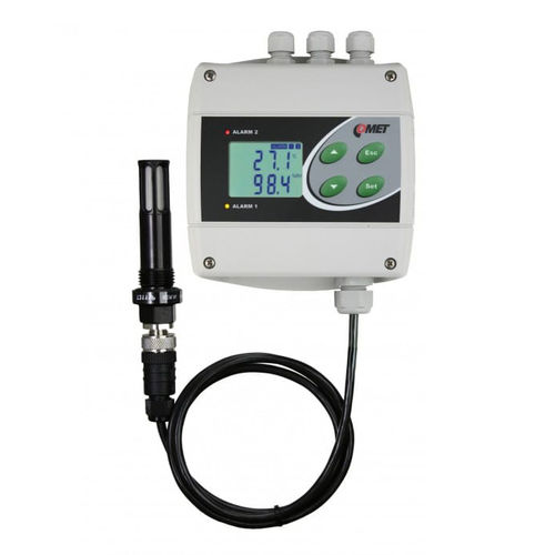 Regulador de temperatura digital - H3021P - COMET SYSTEM, s.r.o. - IP65 / con control de humedad