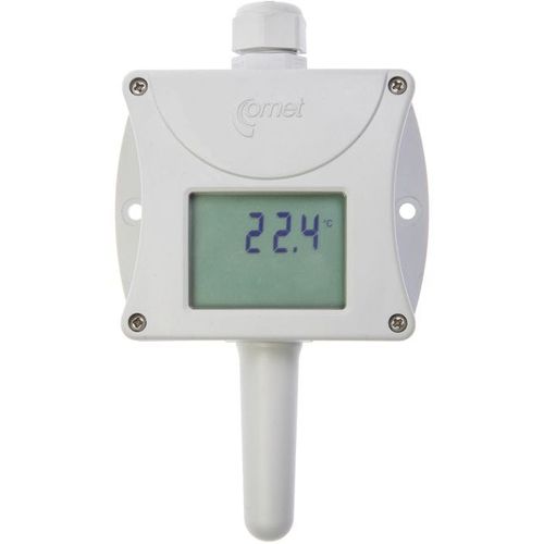 Transmisor de temperatura montaje en pared - T0110 - COMET SYSTEM, s.r.o. - 2 hilos / 4-20 mA