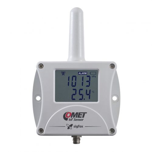 Termo-higrómetro digital - W7811 - COMET SYSTEM, s.r.o. - compacto / para instalación en pared / temperatura