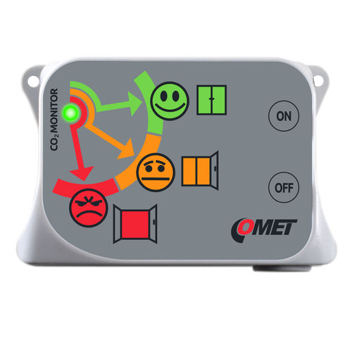 Aparato de medición de concentración de CO2 - COMET SYSTEM, s.r.o. - LED / para edificio
