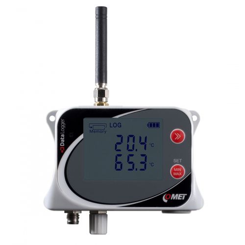 Registrador de datos de temperatura - U0121M - COMET SYSTEM, s.r.o. - USB / inalámbrico / con pantalla LCD