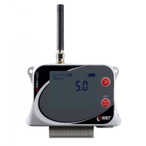 Data logger de tensión - U5841M - COMET SYSTEM, s.r.o. - USB / GSM/GPRS / con pantalla LCD