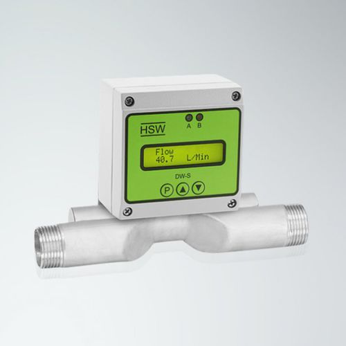 Transmisor de caudal por ultrasonidos - DW-S  - Henke-Sass, Wolf GmbH - volumétrico / para líquido / compacto