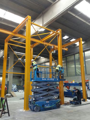 Puente grúa monorriel - casella manut.service srl - para carga ligera