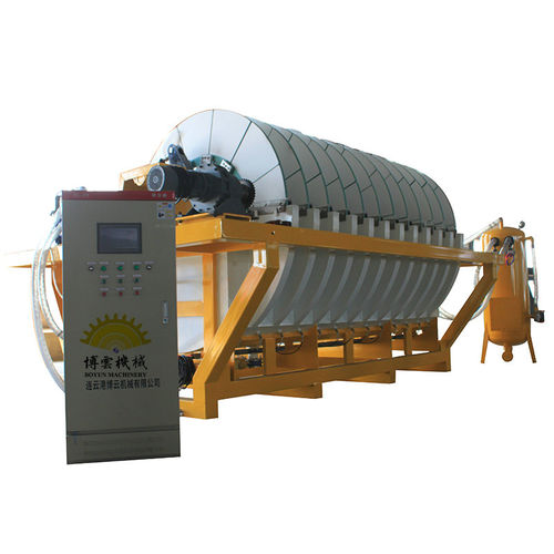 Filtro para aguas residuales - BY-12 - lianyungang boyun machinery.com - de disco / de vacío / de cerámica