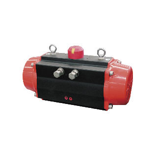 Actuador neumático - RP  - ROPO GmbH - rotativo / cilindros / de doble efecto