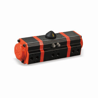 Actuador neumático - ROPO GmbH - rotativo / cilindros / de doble efecto