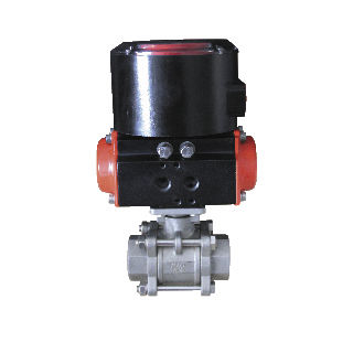 Válvula de bola - RP-300  - ROPO GmbH - neumática / eléctrica / de control