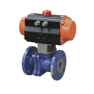 Válvula de bola - RP-500F - ROPO GmbH - neumática / eléctrica / de control