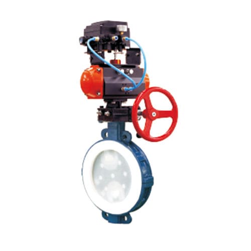Válvula de mariposa - RP-800F - ROPO GmbH - con volante / de control / para aceite