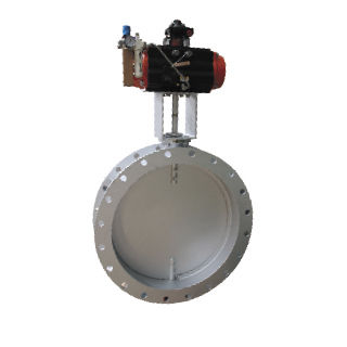 Válvula de mariposa - RP-980  - ROPO GmbH - manual / neumática / eléctrica