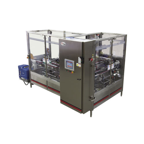 Precintadora de cartón de solapa simple - S series - Delkor Systems, Inc - automática