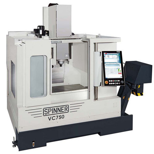 Centro de mecanizado CNC 3 ejes - VC series - SPINNER Werkzeugmaschinenfabrik GmbH - vertical / BT 40 / HSK-63