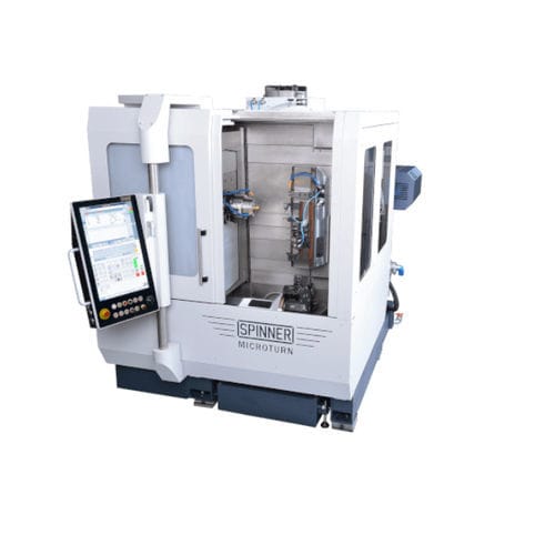 Centro de torneado-fresado CNC - MICROTURN LT - SPINNER Werkzeugmaschinenfabrik GmbH - horizontal / 3 ejes / con husillos