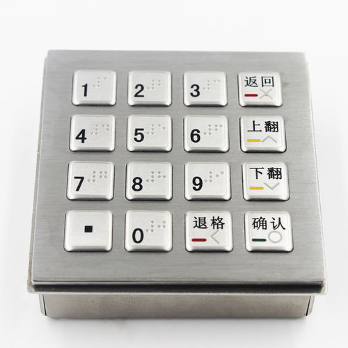 Teclado numérico 16 teclas - KY3060 - Shenzhen KEYU Co., Ltd  - empotrable / USB