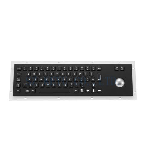 Teclado empotrable - KY-PC-D-BL - Shenzhen KEYU Co., Ltd  - de tecla mecánica / con ratón integrado de 2 teclas / 66 teclas