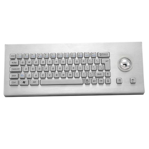 Teclado de mesa - KY-PC-H-Desk - Shenzhen KEYU Co., Ltd  - de tecla mecánica / 65 teclas / con trackball