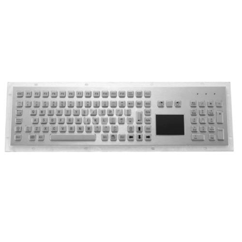 Teclado empotrable - KY-PC-F3T - Shenzhen KEYU Co., Ltd  - de tecla mecánica / con ratón integrado de 2 teclas / 106 teclas