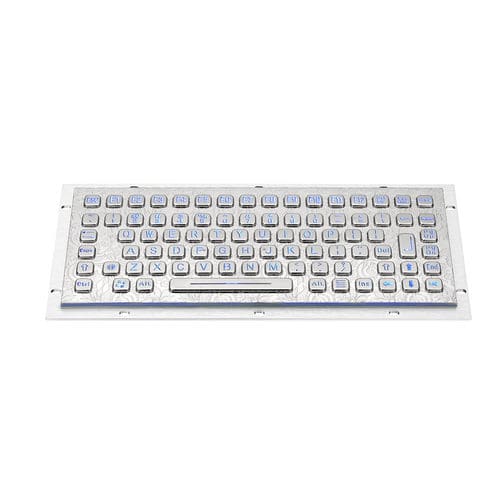 Teclado con retroiluminación - KY-PC-F1-LED - Shenzhen KEYU Co., Ltd  - en bastidor / de tecla mecánica / 86 teclas