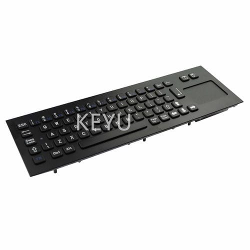 Teclado industrial - KY-PC-NT340-BL - Shenzhen KEYU Co., Ltd  - empotrable / de tecla mecánica / con ratón integrado de 2 teclas