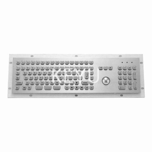 Teclado empotrable - KY-PC-MINI3 - Shenzhen KEYU Co., Ltd  - de tecla mecánica / con ratón integrado de 3 teclas / con trackball
