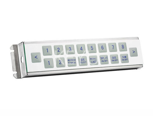 Teclado numérico 18 teclas - KY2060B - Shenzhen KEYU Co., Ltd  - empotrable / de membrana / RS-232