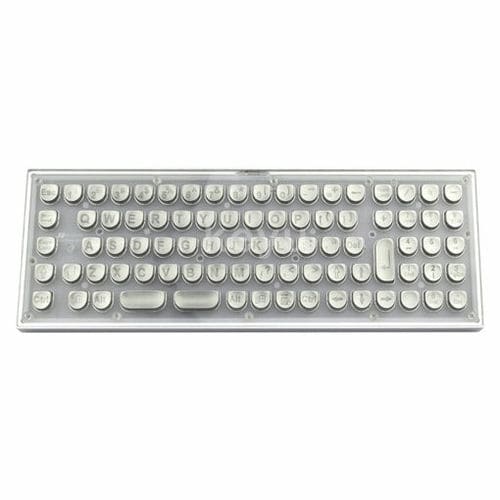 Teclado de metal - KY-PC-Z - Shenzhen KEYU Co., Ltd  - empotrable / de tecla mecánica / con teclas digitales