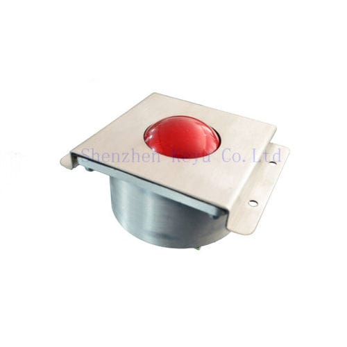 Trackball de acero inoxidable - KY-TB-50G - Shenzhen KEYU Co., Ltd  - mecánico / empotrable / reforzado