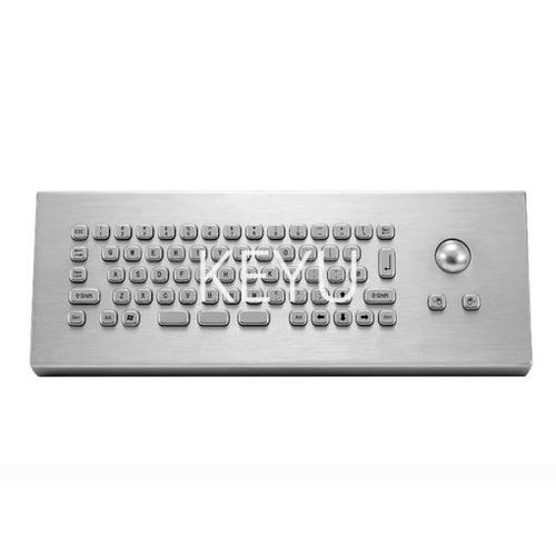 Teclado de mesa - KY-PC-MINI-T-DESK - Shenzhen KEYU Co., Ltd  - de tecla mecánica / con ratón integrado de 2 teclas / con trackball