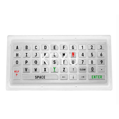 Teclado industrial - KY-PC-K - Shenzhen KEYU Co., Ltd  - empotrable / de tecla mecánica / para quiosco interactivo