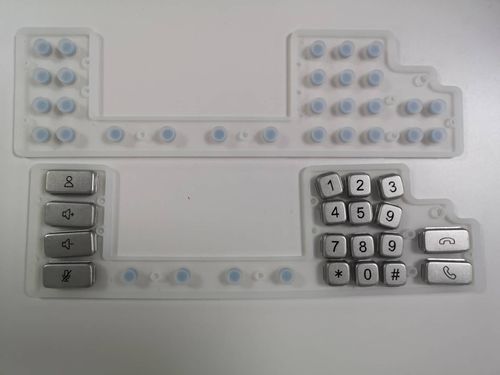 Teclado numérico 18 teclas - G130 - Shenzhen KEYU Co., Ltd  - empotrable / de caucho de silicona / resistente al agua