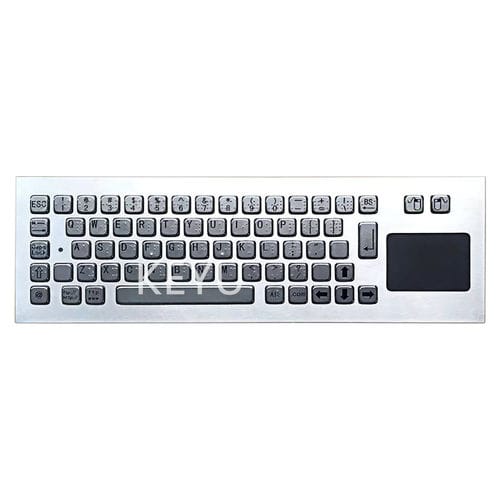 Teclado empotrable - KY-PC-NT340-BR - Shenzhen KEYU Co., Ltd  - de tecla mecánica / con ratón integrado de 2 teclas / 67 teclas