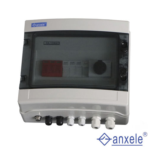 Caja eléctrica equipada - NBPV-2 PV - SHANGHAI ANSON ELECTRIC TECHNOLOGY CO.,LTD - de pared / de plástico / IP66