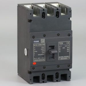 Disyuntor con actuador de muelle - NCM3-250 - SHANGHAI ANSON ELECTRIC TECHNOLOGY CO.,LTD - contra cortocircuitos / AC/DC / 3 polos