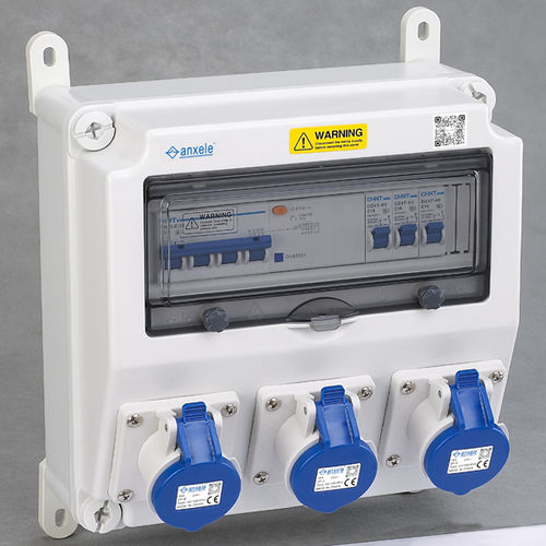 Caja eléctrica equipada - AESM-231 - SHANGHAI ANSON ELECTRIC TECHNOLOGY CO.,LTD - de pared / de plástico / IP67