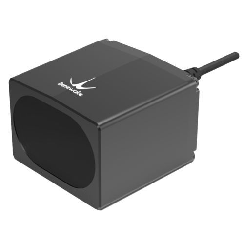 Sensor de distancia cilíndrico - TF03-100 RS485/RS232 - Benewake - LIDAR / IP67 / para entorno difícil